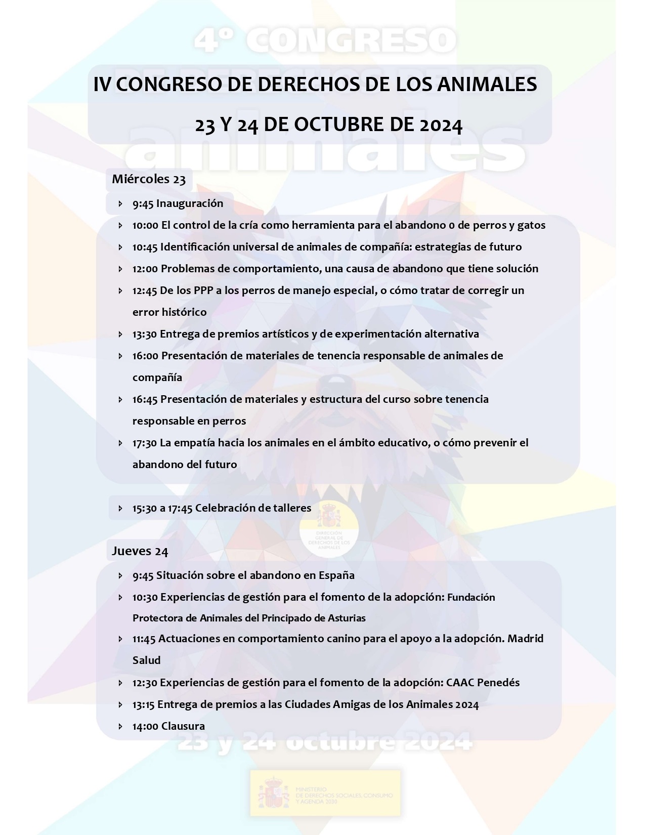 Programa IV Congreso
